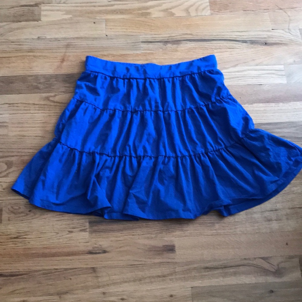 Blue skirt